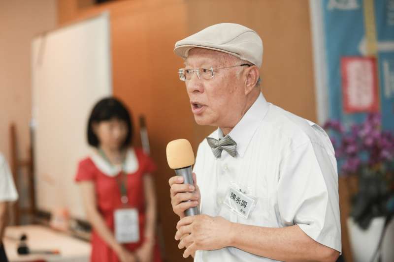 20190818-陳永興醫師18日出席一邊一國行動黨成立大會。(簡必丞攝) 20190818-陳永興醫師18日出席一邊一國行動黨成立大會。(簡必丞攝)