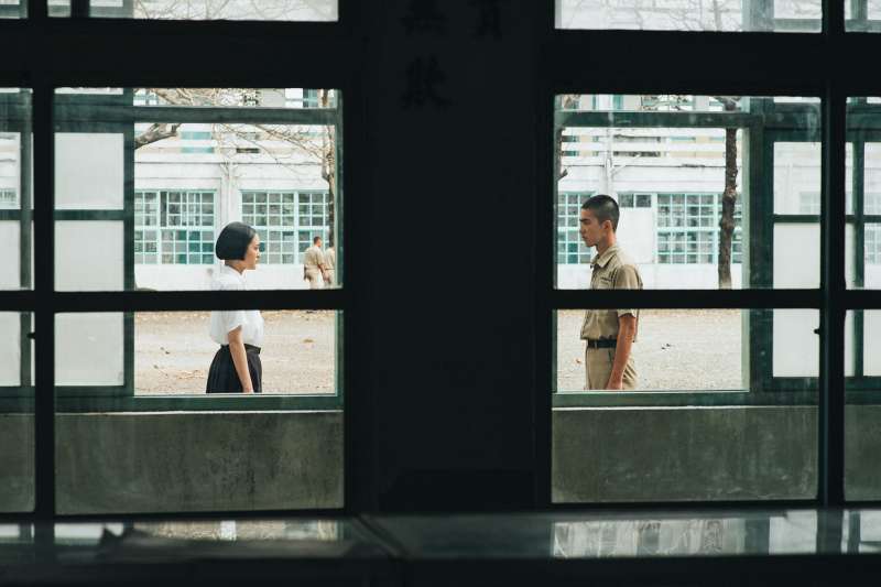 20190902-《返校》劇照,王淨與曾敬驊分飾方芮欣、魏仲廷。(影一製作提供) 20190902-《返校》劇照,王淨與曾敬驊分飾方芮欣、魏仲廷。(影一製作提供)