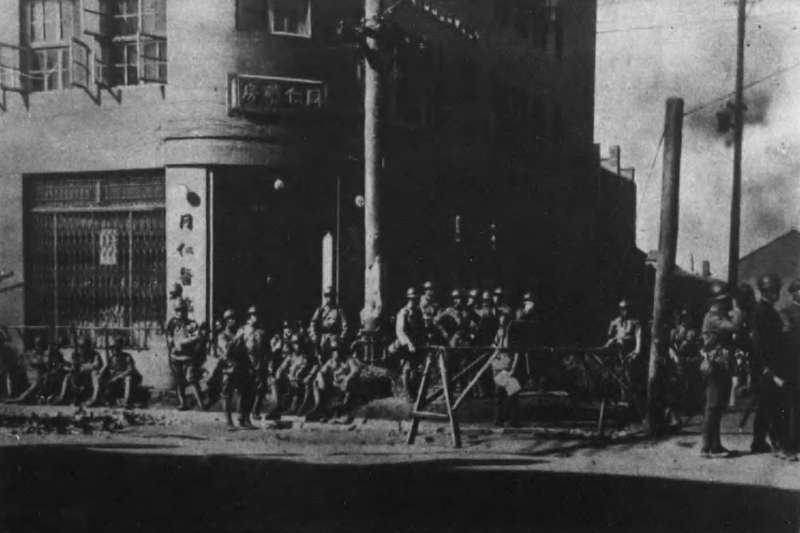 九一八事變,日本軍進佔奉天市(今瀋陽市)。(取自維基百科) 九一八事變,日本軍進佔奉天市(今瀋陽市)。(取自維基百科)