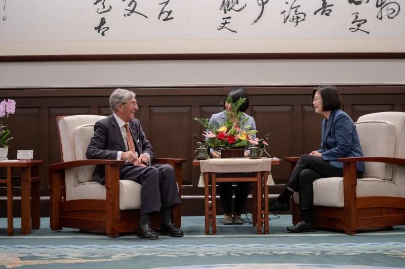 20190919-總統蔡英文19日接見「2019年英國國會議員訪台團」。(取自總統府@Flickr) 20190919-總統蔡英文19日接見「2019年英國國會議員訪台團」。(取自總統府@Flickr)