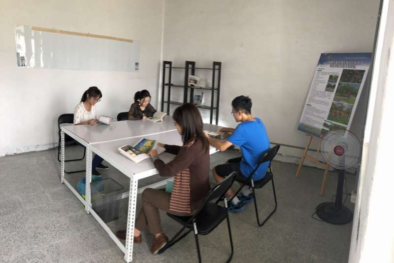 橫山共創基地提供集會活動場地、教學教室、成果作品展示、討論等各類空間。(圖/徐炳文攝) 橫山共創基地提供集會活動場地、教學教室、成果作品展示、討論等各類空間。(圖/徐炳文攝)