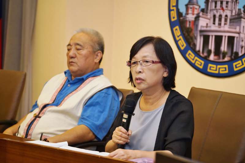 20191001-針對彈劾張天欽案,監察委員楊美鈴召開記者會說明。(盧逸峰攝) 20191001-針對彈劾張天欽案,監察委員楊美鈴召開記者會說明。(盧逸峰攝)
