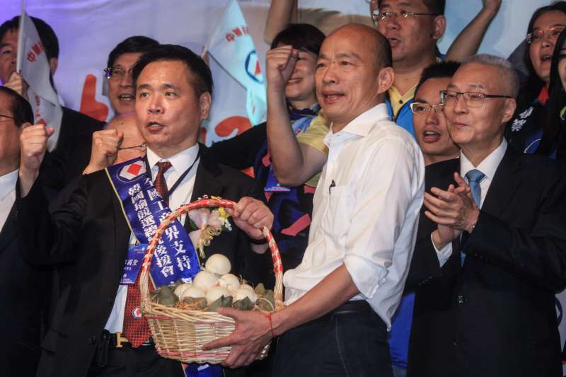20191008-工商建設研究會舉辦之「全國工商界支持韓國瑜競選總統後援會」成立大會,左為工商建設研究會理事長郭國聖。(蔡親傑攝) 20191008-工商建設研究會舉辦之「全國工商界支持韓國瑜競選總統後援會」成立大會,左為工商建設研究會理事長郭國聖。(蔡親傑攝)