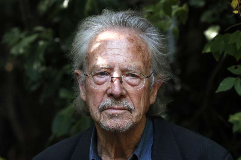 2019年諾貝爾文學獎得主奧地利作家漢德克(Peter Handke)(美聯社) 2019年諾貝爾文學獎得主奧地利作家漢德克(Peter Handke)(美聯社)