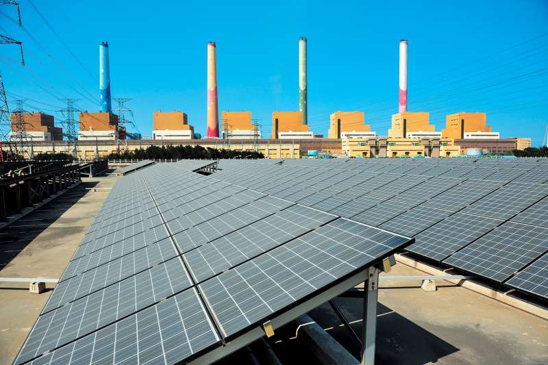 台中電廠從建廠開始迄今,投入環保改善金額達948億元。(圖/台電提供) 台中電廠從建廠開始迄今,投入環保改善金額達948億元。(圖/台電提供)
