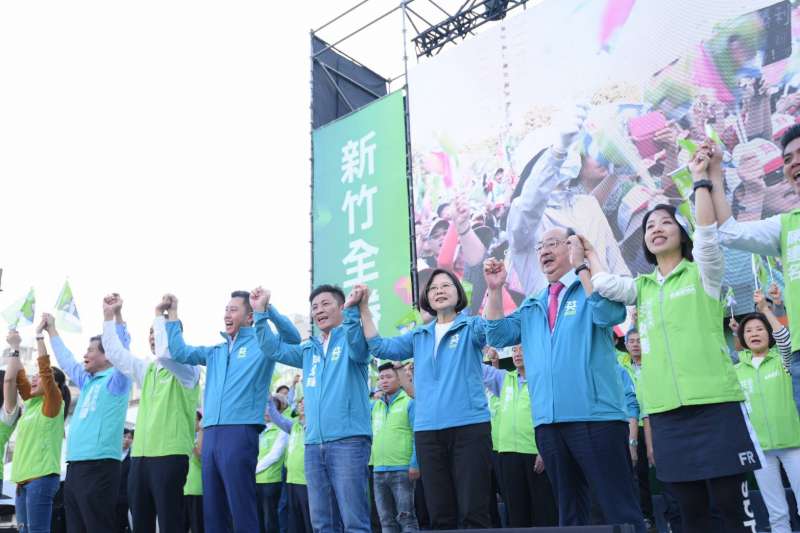20191130-總統蔡英文、立委候選人鄭宏輝新竹市聯合競選總部30日舉辦成立大會。(蔡英文競選辦公室提供) 20191130-總統蔡英文、立委候選人鄭宏輝新竹市聯合競選總部30日舉辦成立大會。(蔡英文競選辦公室提供)