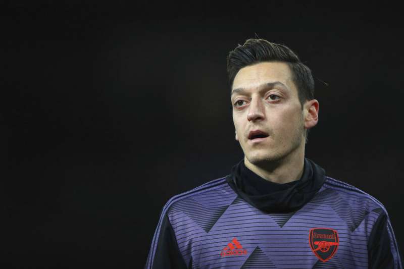 土耳其裔歐洲足球名將厄齊爾（Mesut Özil）（AP）