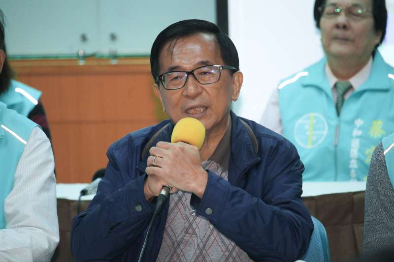 20200103-前總統陳水扁出席一邊一國行動黨「台灣國家與台灣總統命運」影片發佈會,並發表觀後感言。(蔡親傑攝) 20200103-前總統陳水扁出席一邊一國行動黨「台灣國家與台灣總統命運」影片發佈會,並發表觀後感言。(蔡親傑攝)