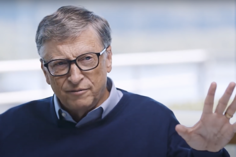 比爾蓋茲做善事，為「真空」領域問題投入金錢和才智。（圖／取自Bill Gates Youtube）