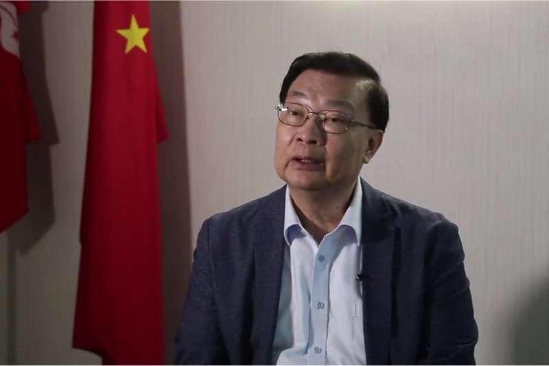 BBC中文專訪中國全國人大常委會唯一一位香港代表團成員譚耀宗。(BBC) BBC中文專訪中國全國人大常委會唯一一位香港代表團成員譚耀宗。(BBC)