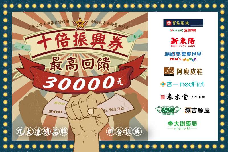 寶島眼鏡攜手本土品牌 九強聯手破天荒推 十倍振興券 風傳媒 寶島眼鏡攜手本土品牌 九強聯手破天荒推 十倍振興券 風傳媒