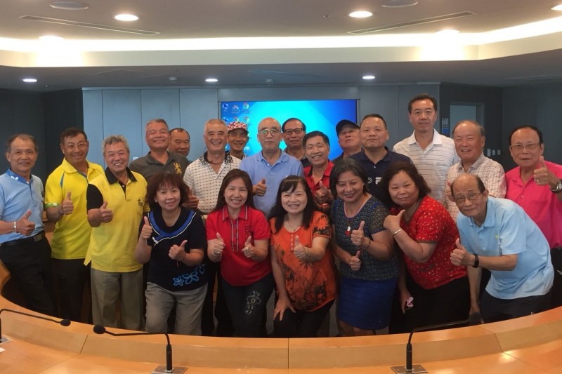 參訓之社團理事長課後大合照。(圖/新北市客家局提供)