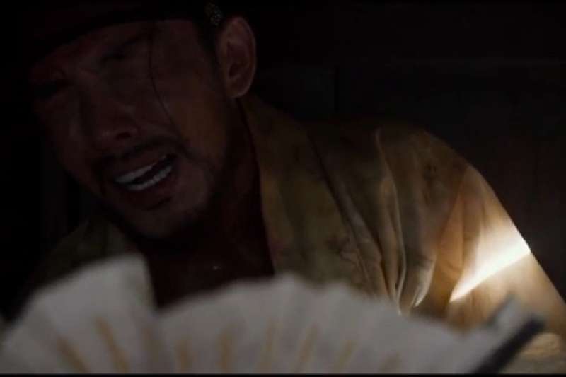世子捧扇嚎哭(圖/取自方格子) 世子捧扇嚎哭(圖/取自方格子)