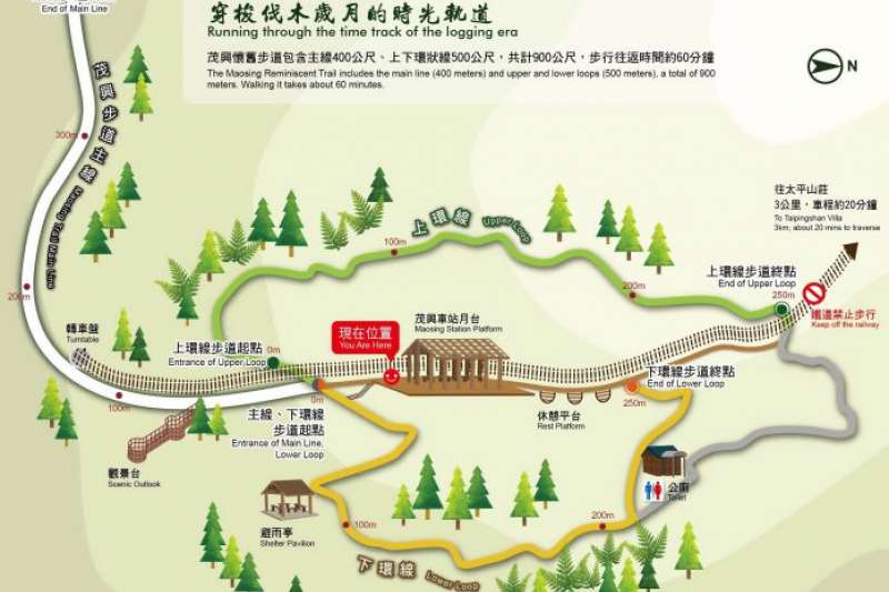 宜蘭太平山景點-檜木原始林步道。(圖/太平山國家森林區官網) 宜蘭太平山景點-檜木原始林步道。(圖/太平山國家森林區官網)