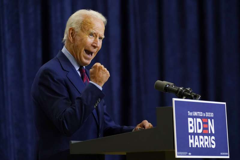 美國民主黨總統候選人拜登(AP) 美國民主黨總統候選人拜登(AP)
