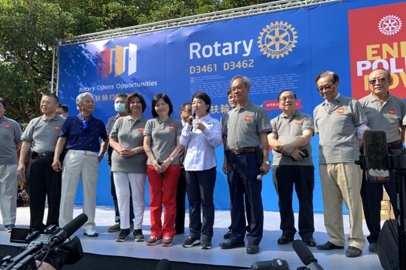 中部最大扶輪嘉年華在台中市民廣場舉行。(圖/扶輪社提供)