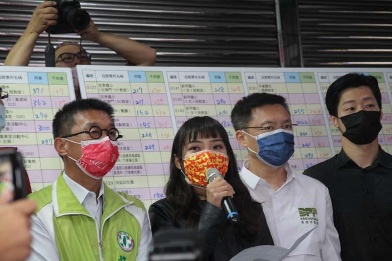 20210206-高雄市議員黃捷(見圖)罷免沒通過。(黃信維攝) 20210206-高雄市議員黃捷(見圖)罷免沒通過。(黃信維攝)