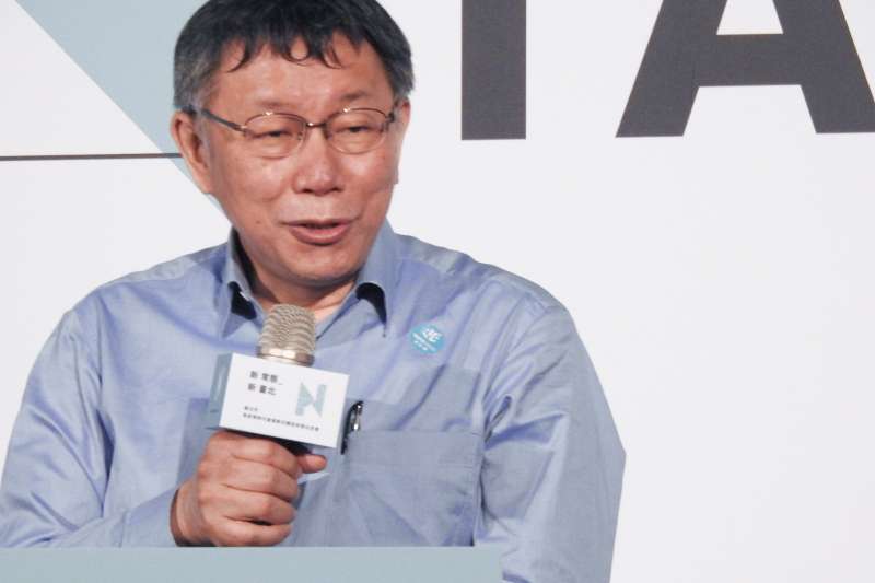 傳密會游錫堃甩「小藍標籤」 柯文哲:這國家怎全剩下意識形態跟顏色?-風傳