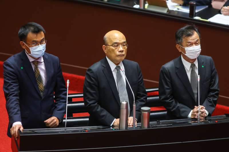 蘇貞昌立院大讚陳吉仲「個人奮鬥史」 他揭蘇揆背後目的-風傳媒