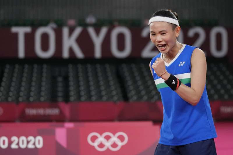 東京奧運羽球女單銀牌得主戴資穎18日在印尼羽球公開賽逆轉勝奧運金牌得主陳雨菲，挺進決賽。（資料照，AP）