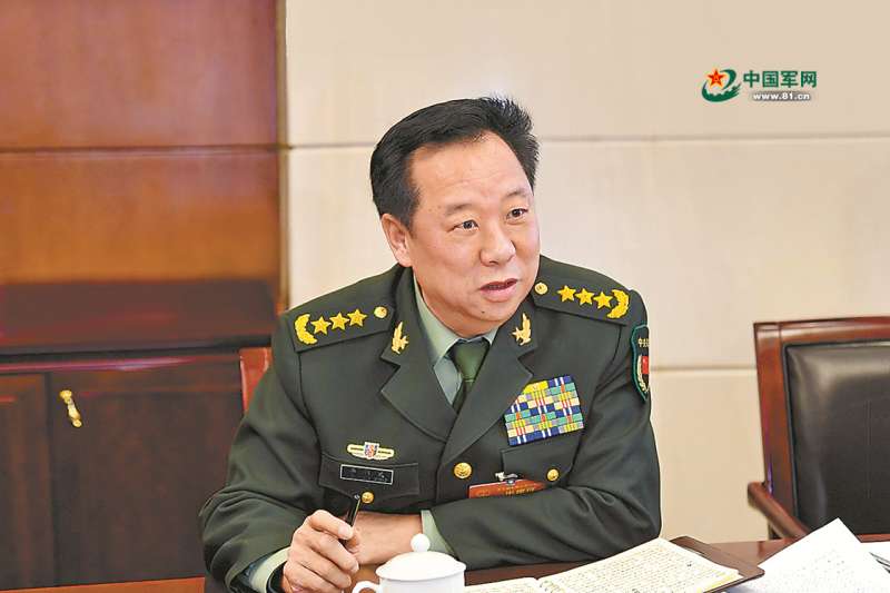 中國共產黨中央軍事委員會聯合參謀部參謀長李作成(取自網路) 中國共產黨中央軍事委員會聯合參謀部參謀長李作成(取自網路)