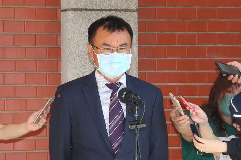 20210927-農委會主委陳吉仲27日於立院接受媒體聯訪。(顏麟宇攝) 20210927-農委會主委陳吉仲27日於立院接受媒體聯訪。(顏麟宇攝)