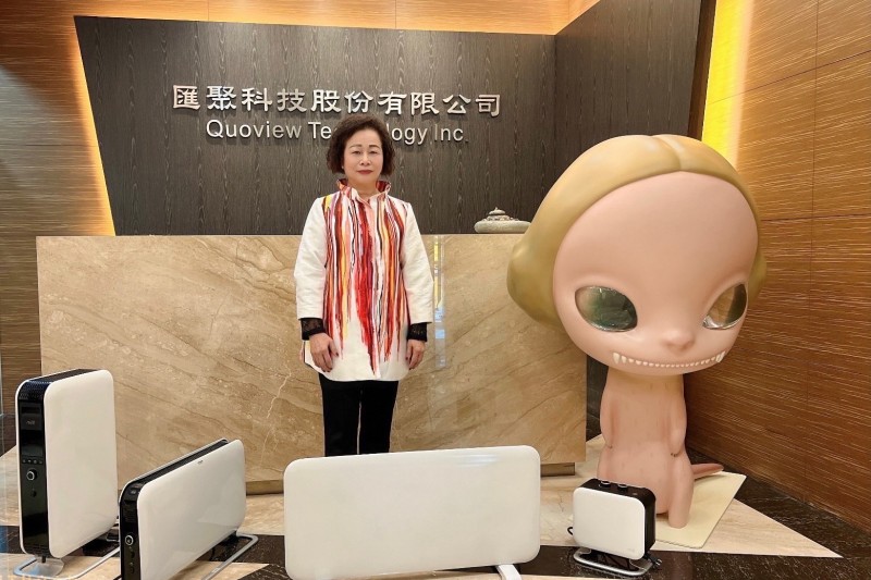 時尚的「挪威Mill電暖器」有著潔白明亮的北歐風格,深受消費者的喜愛。(圖/匯聚科技提供)