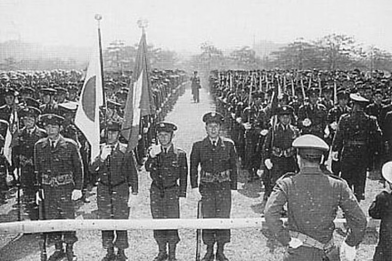 日本自衛隊的前身—警察預備隊。(維基百科/公用領域) 日本自衛隊的前身—警察預備隊。(維基百科/公用領域)