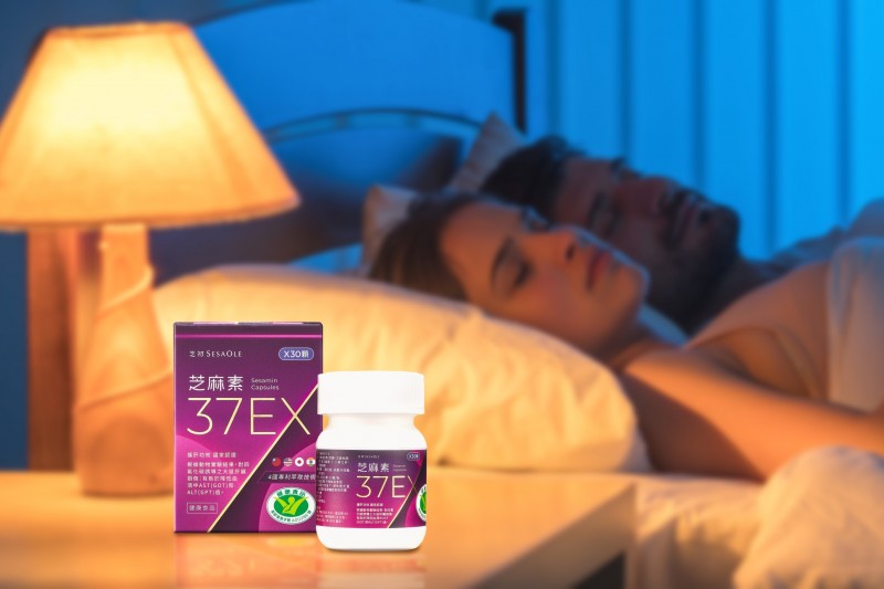 芝初芝麻素37EX高純度挾四國專利,看準7%年增率、全球1,100億美元的商機。(圖/業者提供)