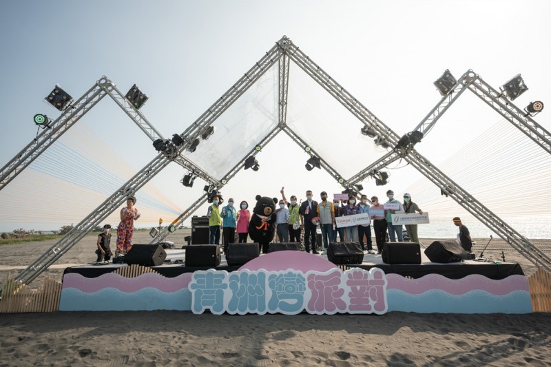 冬季青洲灣派對 相約大鵬灣避冬。(圖/鵬管處提供)
