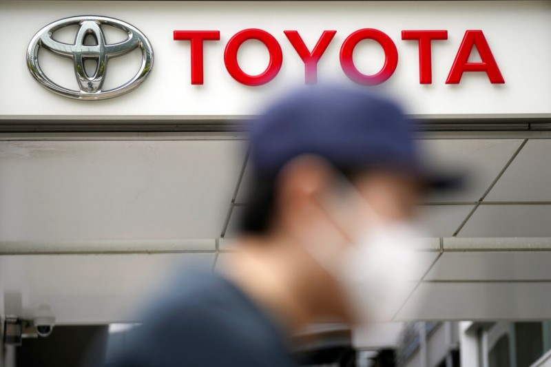 豐田汽車。(美聯社) 豐田汽車。(美聯社)