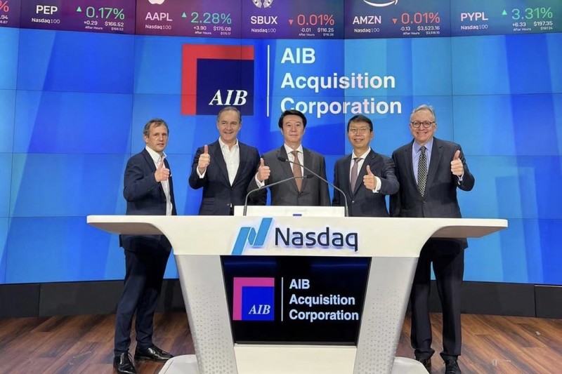 美國納斯達克(Nasdaq)上市公司AIB SPAC來台考察 總裁Eric Chen:尋求併購標的。(圖/業者提供)
