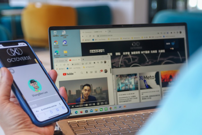 Octoverse因應元宇宙熱搜潮，發展自己的線上知識平台和Youtube頻道。(圖／八宇國際提供)