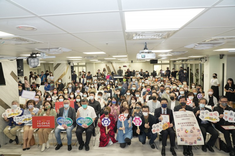北市府結合各區教會連結資源,攜手愛無限後續推展活動。(圖/臺北市政府社會局提供)
