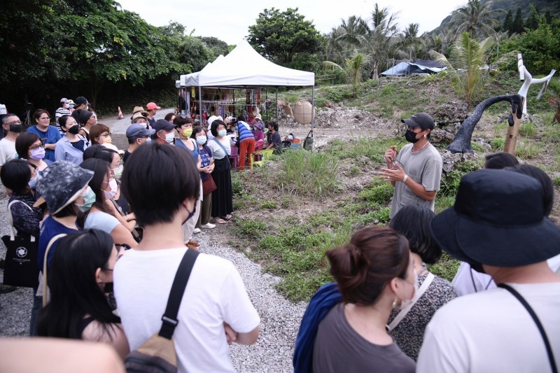 「Makotaay生態藝術村」2日特別舉行開幕活動,結合美食、市集與藝術,展現東海岸最強韌的生命力。(圖/花蓮縣政府原住民行政處提供)