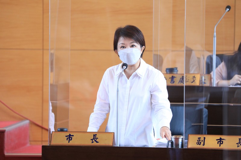 盧秀燕表示,市府持續推動清水各項建設,做得不夠好的部分,市府將進行近討並繼續加油。(圖/台中市政府)