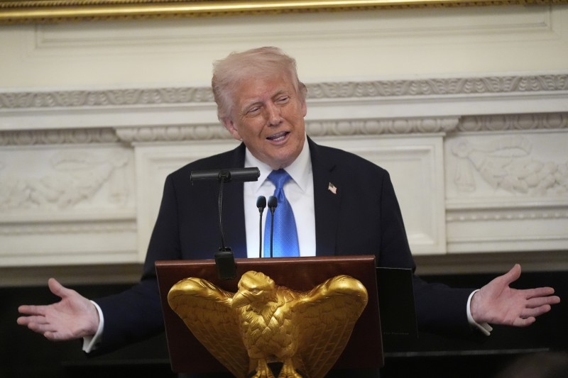 U.S. President Donald Trump. (AP)