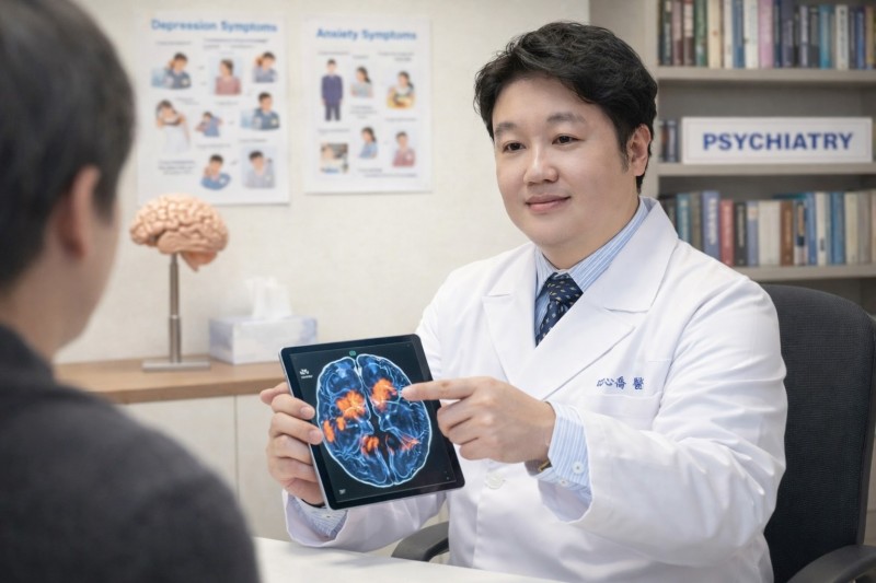 田心喬醫師於專業論壇分享心理健康數位化發展觀察，指出科技應用須建立在臨床實證與醫療專業基礎之上。(圖/鄧亦涵翻攝）