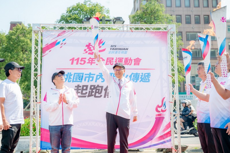 桃園市長張善政歡迎全國民眾相聚桃園、走進競賽場館,為參賽選手們加油。 桃園市長張善政歡迎全國民眾相聚桃園、走進競賽場館,為參賽選手們加油。