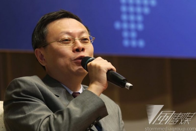 王郁琦說,他是以領袖代表顧問身分參與APEC會議,因此預計要在APEC結束後、於12日與張志軍進行非正式會面,針對業務議題做盤點。(林韶安攝)