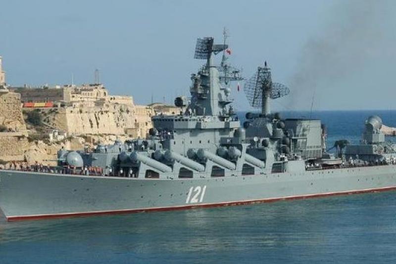 俄國光榮級導彈巡洋艦。(取自網路)