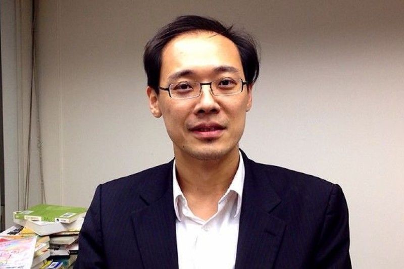 楊偉中回鍋擔任國民黨發言人。(資料照/羅暐智攝)