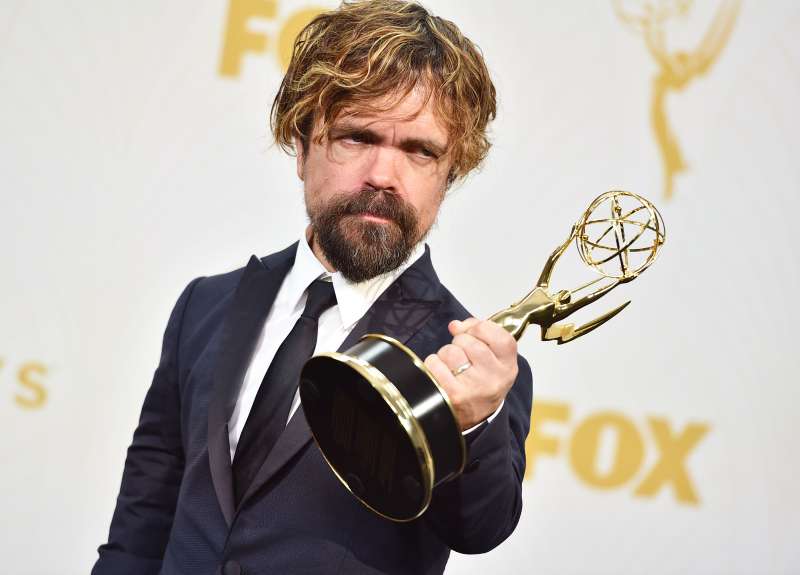 《冰與火之歌：權力遊戲》彼得汀克萊傑（Peter Dinklage）拿下劇情類最佳男配角（美聯社）