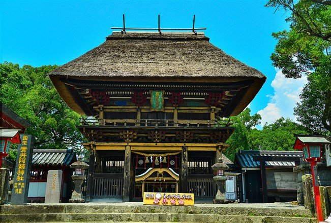 青井阿蘇神社是熊本縣現存最早的國寶神社。（圖片來源：劉芊芊拍攝提供）