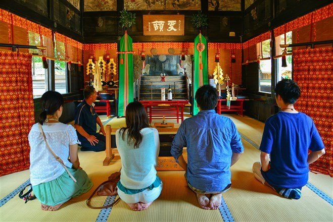 神社內祭祀人吉的守護神。（圖片來源：劉芊芊拍攝提供）