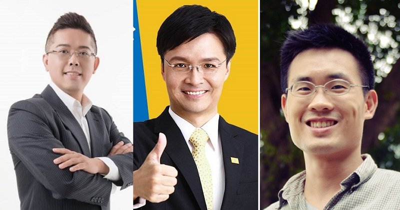 台北市第六選區其他三位參選人從左到右:龎維良(無黨籍)、吳旭智(民國黨)、陳家宏(樹黨)。(取自臉書) 台北市第六選區其他三位參選人從左到右:龎維良(無黨籍)、吳旭智(民國黨)、陳家宏(樹黨)。(取自臉書)