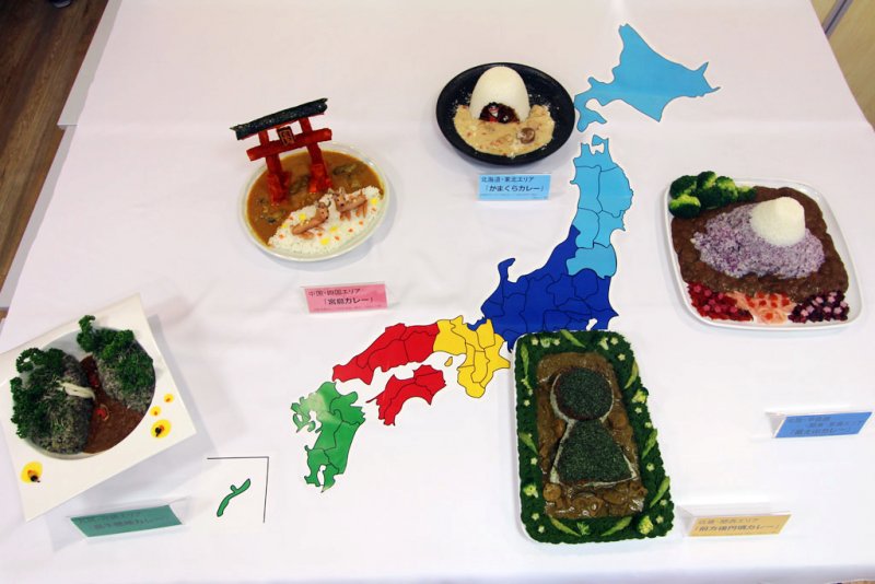日本著名料理設計師渡邊未央,設計五款地景咖哩 圖/ itmedia.co.jp 日本著名料理設計師渡邊未央,設計五款地景咖哩 圖/ itmedia.co.jp