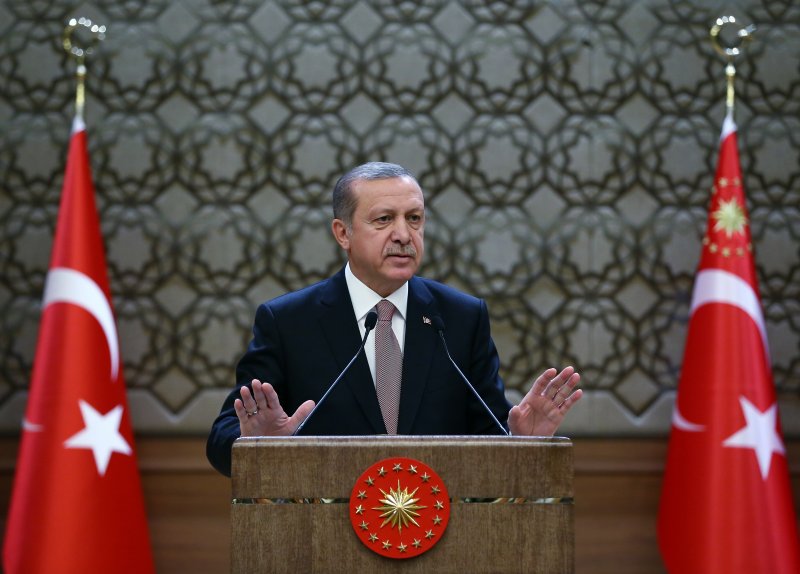 土耳其總統艾爾多安(Recep Tayyip Erdoğan)26日發表談話(美聯社) 土耳其總統艾爾多安(Recep Tayyip Erdoğan)26日發表談話(美聯社)