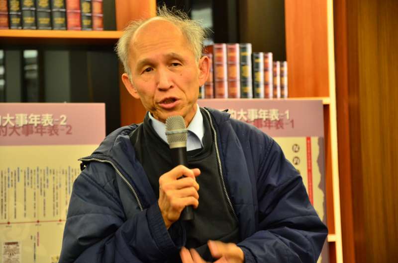 曾參與保釣運動、《科學月刊》創辦人林孝信(世新大學) 曾參與保釣運動、《科學月刊》創辦人林孝信(世新大學)