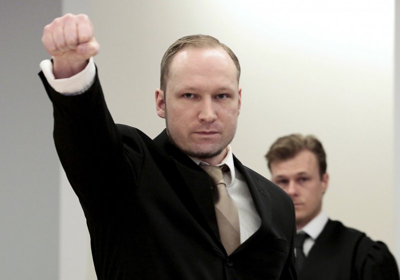 挪威極端分子布雷維克(Anders Behring Breivik)(美聯社) 挪威極端分子布雷維克(Anders Behring Breivik)(美聯社)